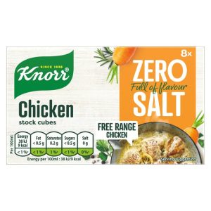 Knorr Zero Salt Chicken Cube X8