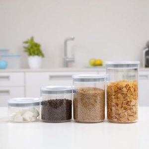 Kitchen Jar 0.50 Lt Grey
