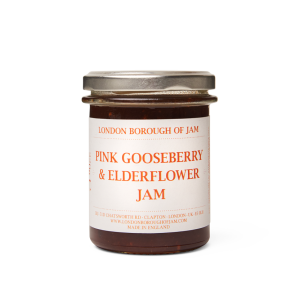 Pink Gooseberry & Elderflower Jam