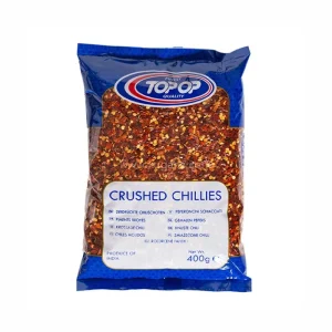 Top Op Crushed Chillies 400g^