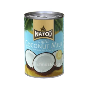 Natco light coconut milk 400ml^