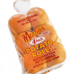 Martin’s 4 Inch Potato Rolls – 60 x 4″ & Sydney Only