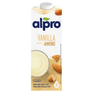 Alpro Vanilla And Almond Milk 1 Ltr